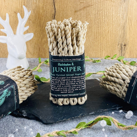 Juniper and Rhododendron - Tibetan Rope Incense