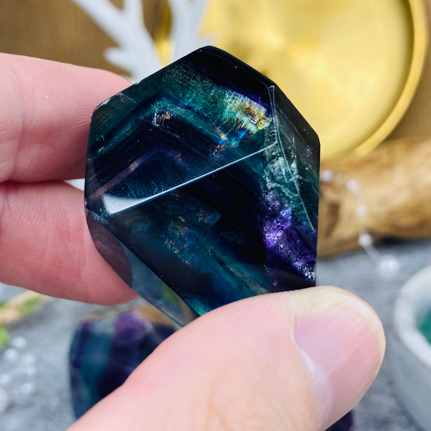 Rainbow Fluorite - Freeform