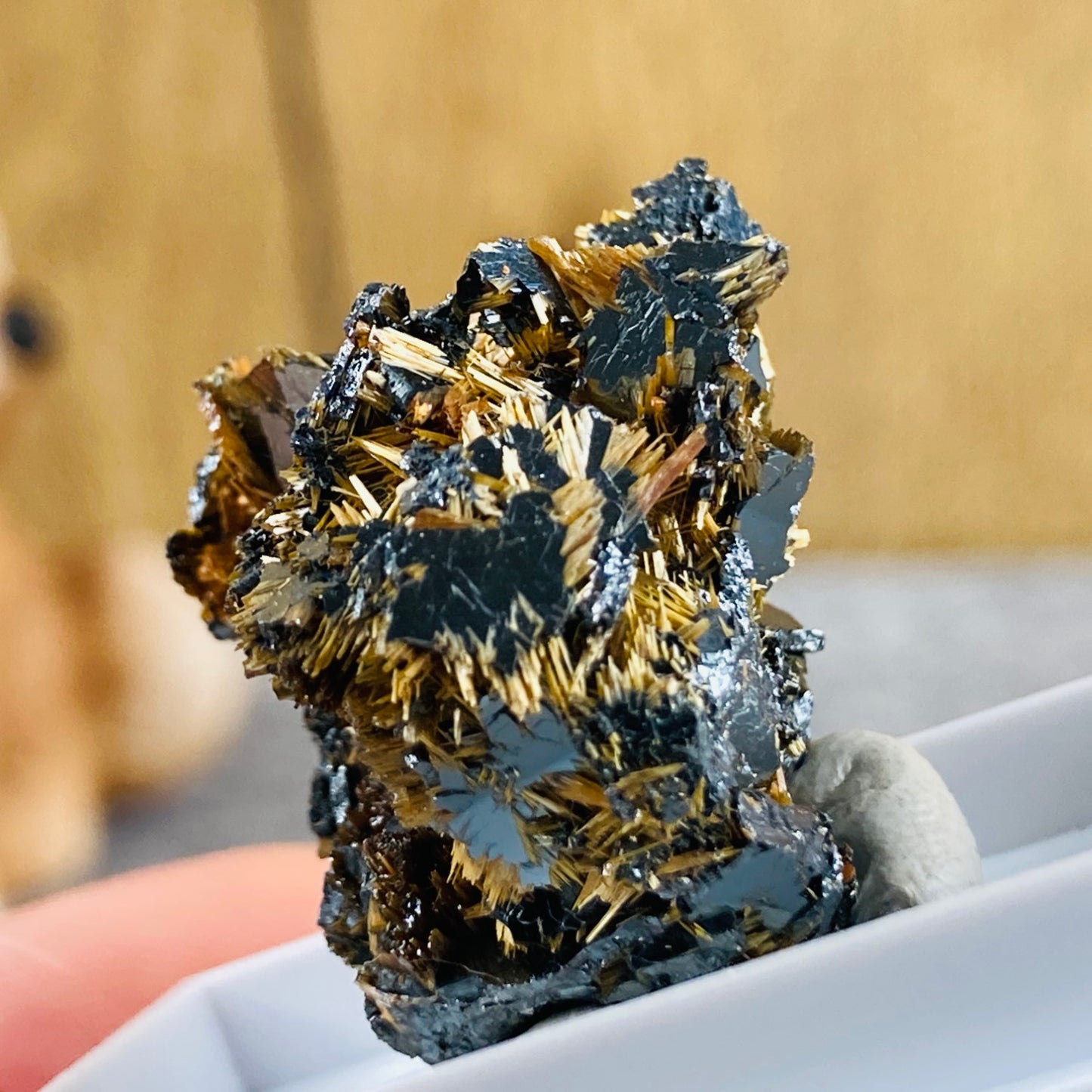 Rutile on Hematite